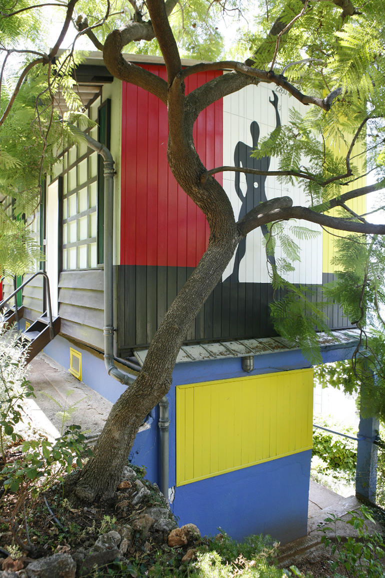 Le bâtiment des Unités de camping. © photo: Archives départementales des Alpes-Martimes,  LE CORBUSIER : © F.L.C. / ADAGP, Paris 2015