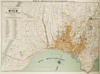 Plan couleur extrait de l'Indicateur de Nice et des Alpes-Maritimes © Conseil Général 06, Archives départementales des Alpes-Maritimes.